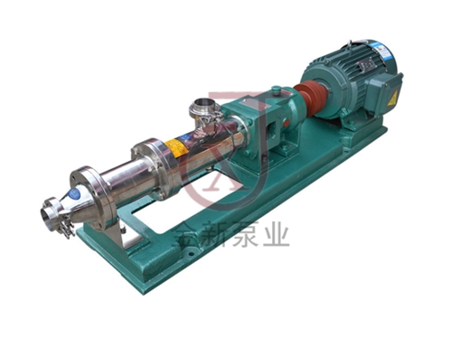 G型衛(wèi)生級單螺桿泵